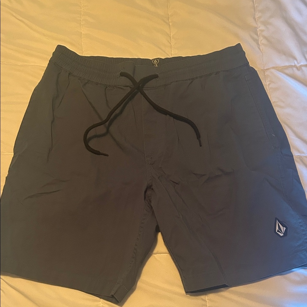 Volcom Charcoal Casual Shorts